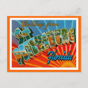 Groeten uit Sint-Petersburg Florida Briefkaart