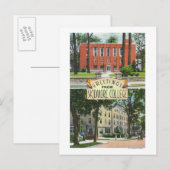 Groeten uit Skidmore College-scènes Briefkaart (Voorkant / Achterkant)