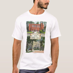 Groeten uit Skidmore College-scènes T-shirt