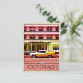 Groeten uit South Beach Briefkaart (Staand voorkant)