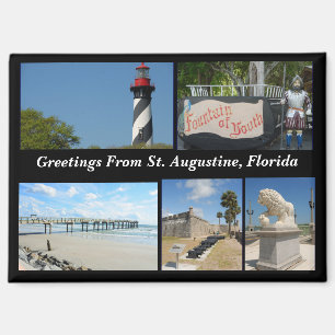 Groeten uit St. Augustine, Florida Magnet Magneet