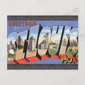 Groeten uit St. Louis, Mo, Briefkaart (Voorkant)