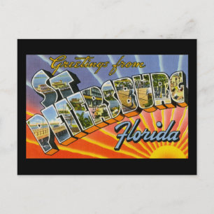 Groeten uit St. Petersburg Florida Briefkaart