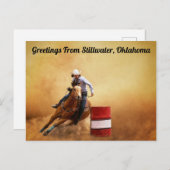 Groeten uit Stillwater, Briefkaart Oklahoma (Voorkant / Achterkant)