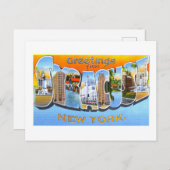 groeten uit Syracuse, New York, Briefkaart (Voorkant / Achterkant)