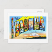  groeten uit Tacoma, Briefkaart (Voorkant / Achterkant)