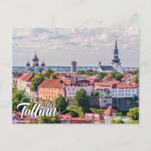 Groeten uit Tallinn, Estland Briefkaart