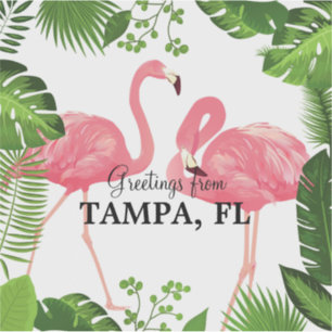 Groeten uit Tampa, Florida Sticker