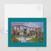 Groeten uit Tennessee Briefkaart (Voorkant / Achterkant)