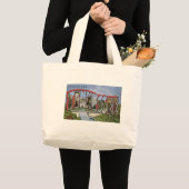 Groeten uit Tennessee Grote Tote Bag (Voorkant (product))