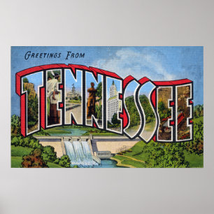 groeten uit Tennessee Poster