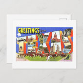  groeten uit Texas Briefkaart (Voorkant / Achterkant)