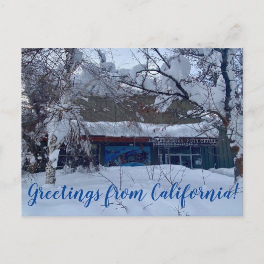 Groeten uit Truckee, Californië! Briefkaart (Voorkant)