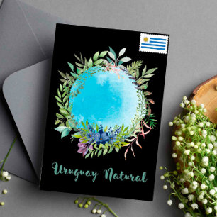 Groeten uit Uruguay Natural Blue Briefkaart