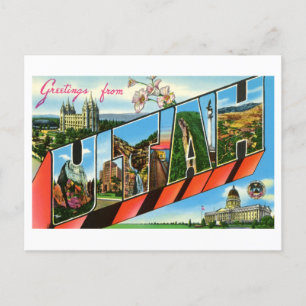  groeten uit Utah Briefkaart