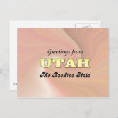 Groeten uit Utah Briefkaart (Voorkant / Achterkant)