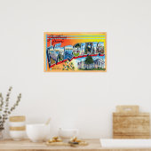  groeten uit Virginia Travel Poster (Keuken)