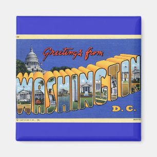Groeten uit Washington DC! Magneet