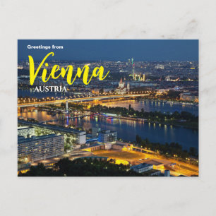 Groeten uit Wenen Oostenrijk Ansichtkaart Briefkaart