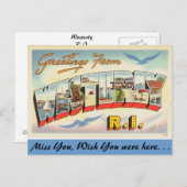 Groeten uit Westerly Briefkaart (Voorkant / Achterkant)