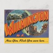 Groeten uit Wilmington Briefkaart (Voorkant)