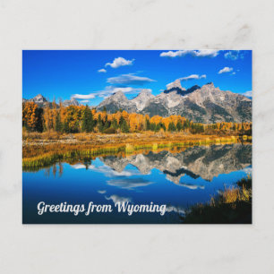 Groeten uit Wyoming Briefkaart