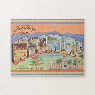 Groeten uit Wyoming Legpuzzel