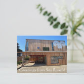 Groeten uit Zee Ranch. Briefkaart (Staand voorkant)