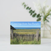 Groeten uit Zee Ranch Briefkaart (Staand voorkant)