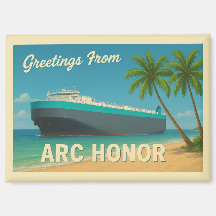 "Groeten van ARC Honor" magneet