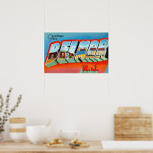  groeten van Belmar New Jersey Travel Poster (Keuken)