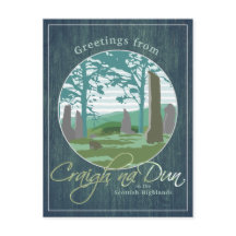 Groeten van Craigh na Dun Briefkaart