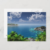 Groeten van de eilanden briefkaart (Voorkant / Achterkant)