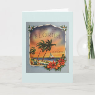 groeten van de Florida Christmas Kaart