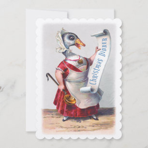 Groeten van de Kerstgans Kaart