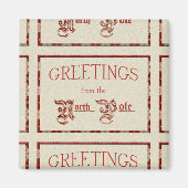 Groeten van de Noordpool Magneet (Voorkant)