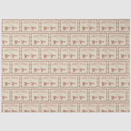 Groeten van de Noordpool Tissuepapier