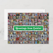 Groeten van Dublin Briefkaart (Voorkant / Achterkant)