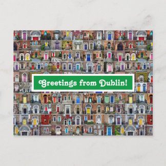 Groeten van Dublin Briefkaart