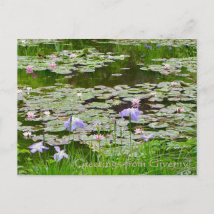 Groeten van Giverny. Briefkaart