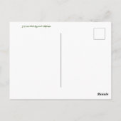 Groeten van Hayward. Briefkaart (Achterkant)