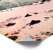 Groeten van het Pluto Retro Sci-Fi Poster (Hoek)