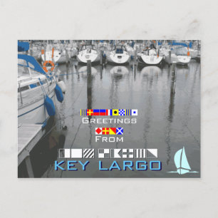 Groeten van Key Largo Briefkaart