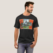 Groeten van Madison, Wisconsin! T-shirt (Voorkant volledig)