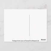 Groeten van Memphis, Tennessee. Retro Post Card Briefkaart (Achterkant)