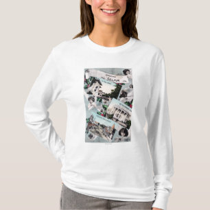 Groeten van met Schilderachtig ViewsSelma, CA T-shirt