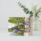 Groeten van Mount Airy, NC. Briefkaart (Staand voorkant)