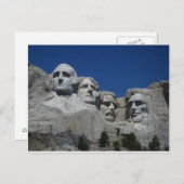 Groeten van Mt Rushmore Briefkaart (Voorkant / Achterkant)