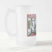 Groeten van Niagara Herfsten! Matglas Bierpul (Links)