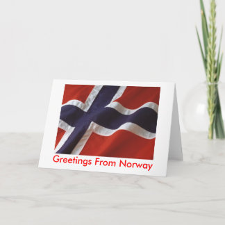Groeten van Noorwegen Kaart